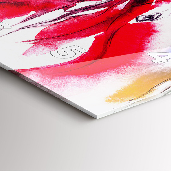 Reloj cuadrado Mujeres con vestidos de colores