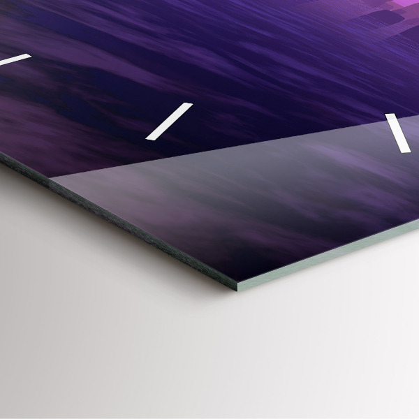 Reloj de pared cuadrado Puesta de sol en Stonehenge