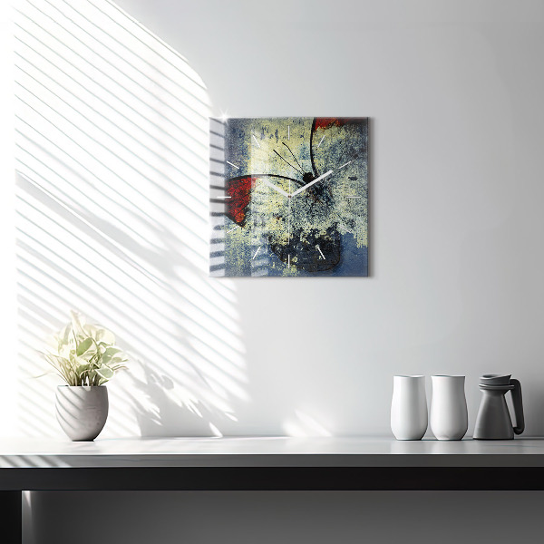 Reloj cuadrado Mariposa estilo vintage