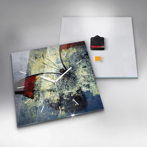 Reloj cuadrado Mariposa estilo vintage