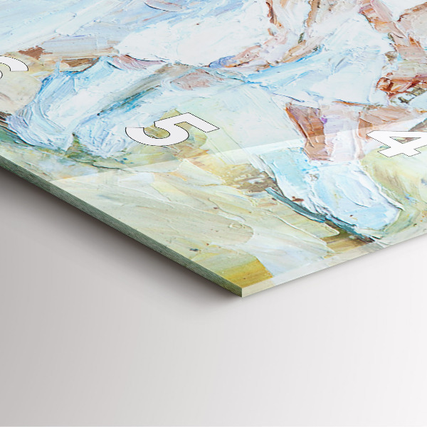 Reloj de pared cuadrado Jóvenes bailarinas