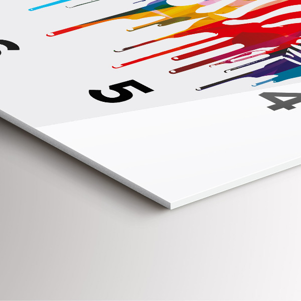 Reloj de pared cuadrado Cebra de colores