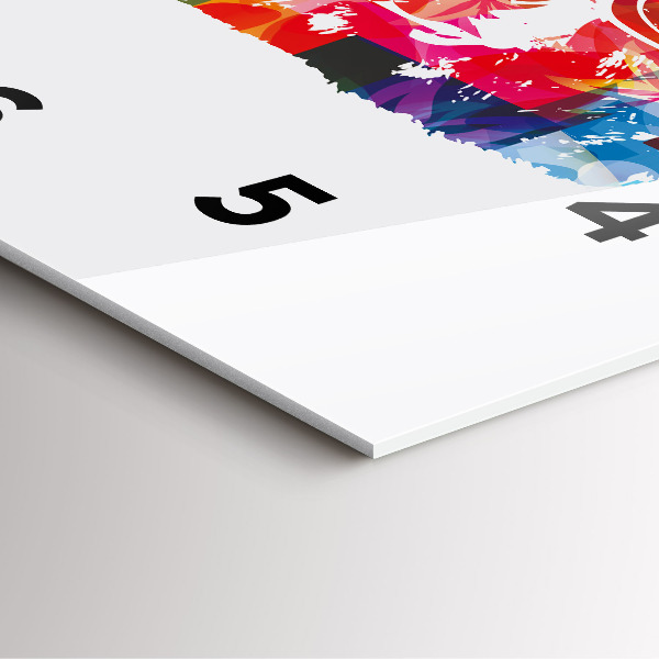 Reloj cuadrado Cabeza de oso