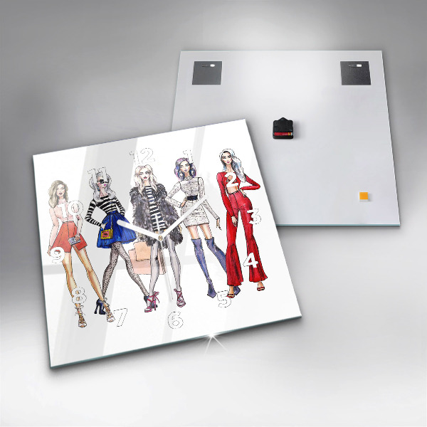 Reloj cuadrado Chicas a la moda