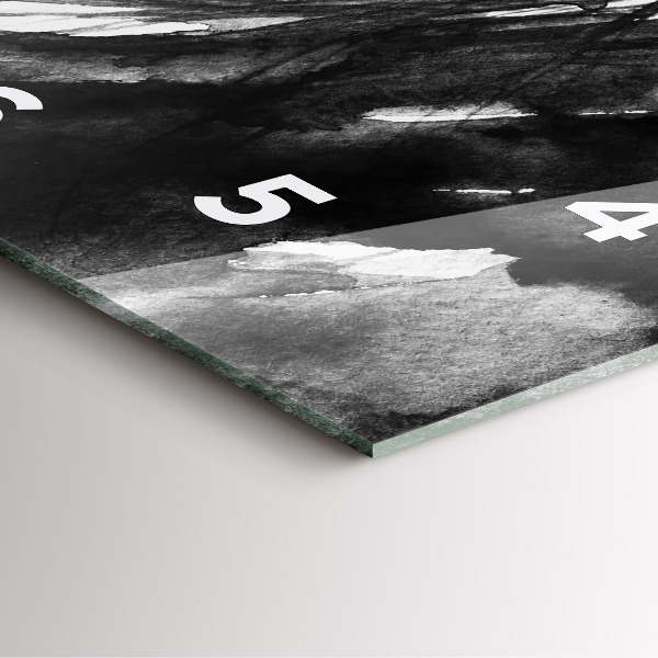 Reloj cuadrado Retrato de mujer acuarela