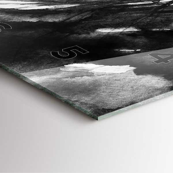 Reloj cuadrado Retrato de mujer acuarela