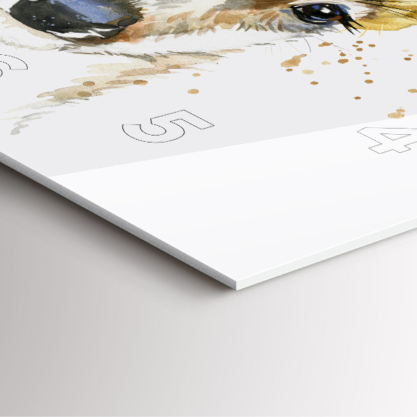 Reloj cuadrado Ciervo