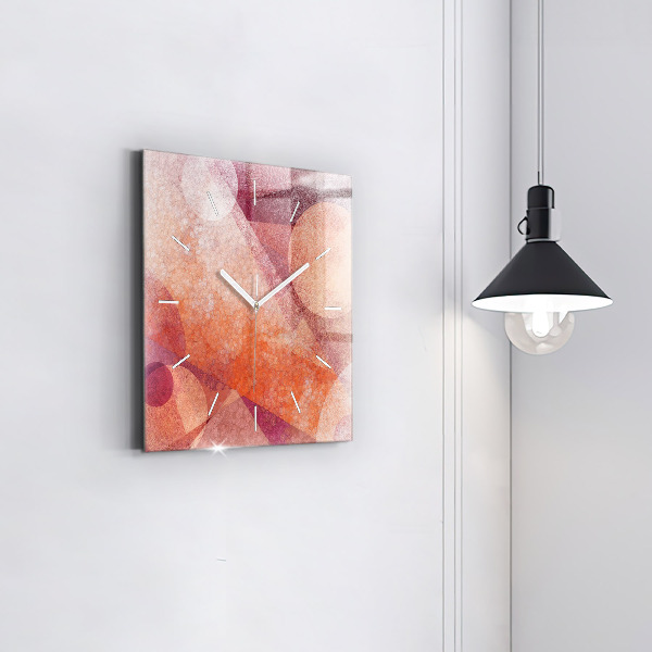 Reloj cuadrado Abstracción geométrica