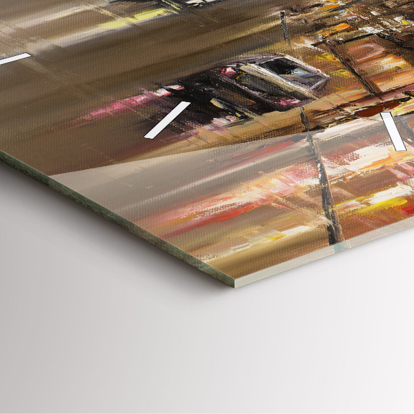 Reloj cuadrado Ciudad de París