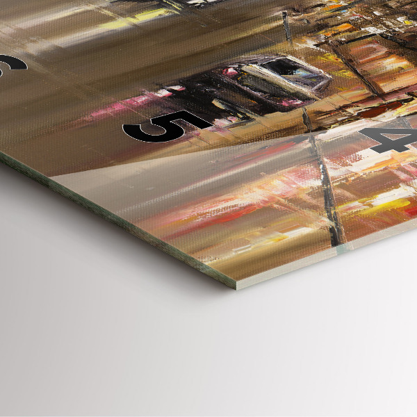 Reloj cuadrado Ciudad de París