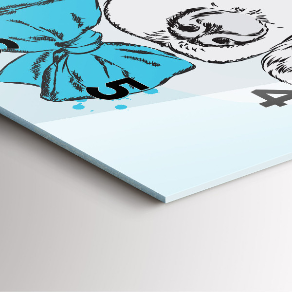 Reloj cuadrado Cachorro de perro