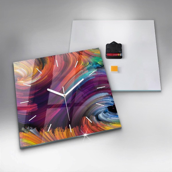 Reloj de pared cuadrado Venta abstracta