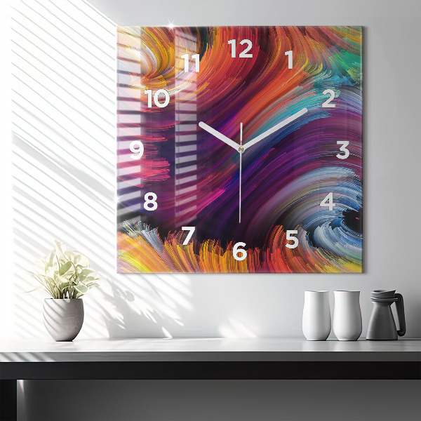 Reloj de pared cuadrado Venta abstracta