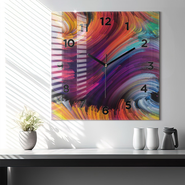 Reloj de pared cuadrado Venta abstracta