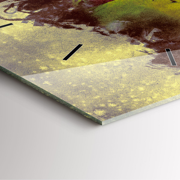 Reloj cuadrado Mujer en el bosque