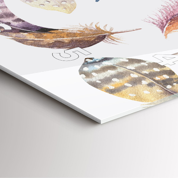 Reloj de pared cuadrado Ilustración de arte retro