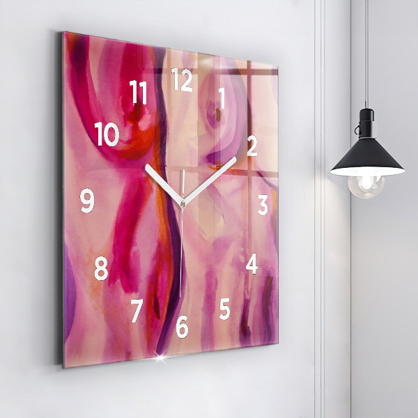 Reloj cuadrado Pintura Mujeres