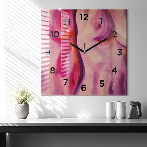 Reloj cuadrado Pintura Mujeres