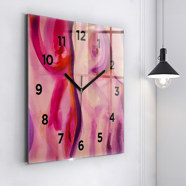 Reloj cuadrado Pintura Mujeres