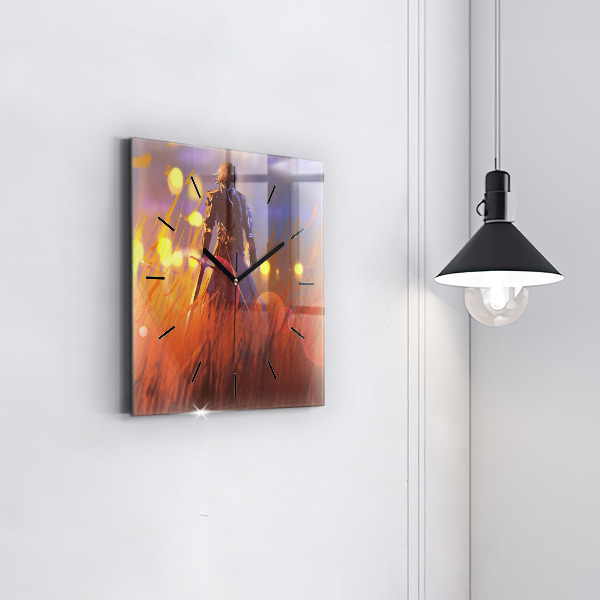 Reloj cuadrado Caballero con espada