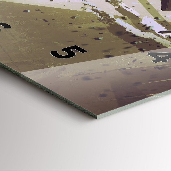 Reloj cuadrado Lucha entre robot y samurai