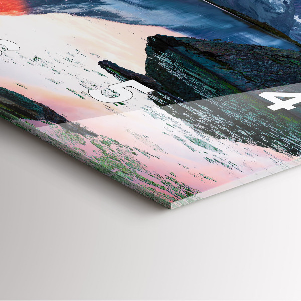 Reloj cuadrado Lago Stellisee Matterhorn