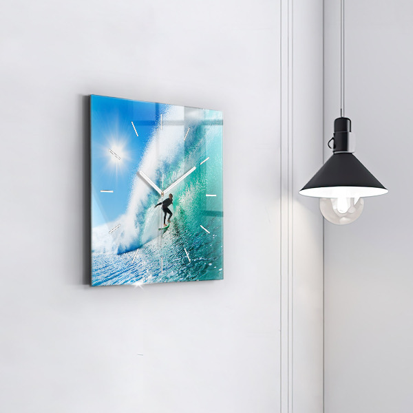 Reloj cuadrado Surf en Hawai