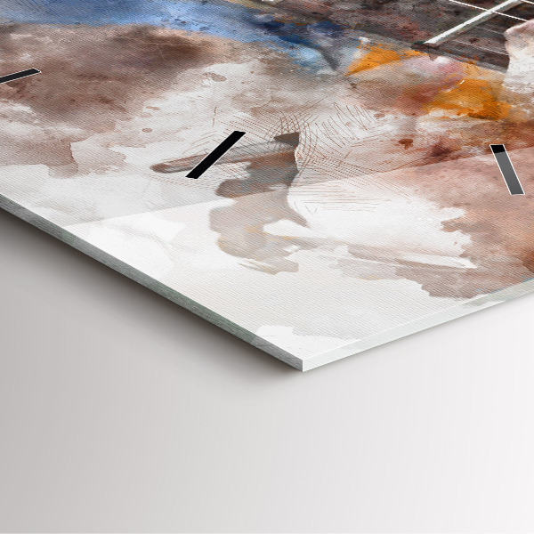 Reloj cuadrado Guitarra