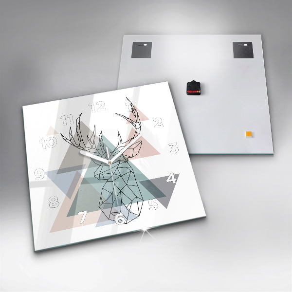 Reloj cuadrado Reno estilo escandinavo