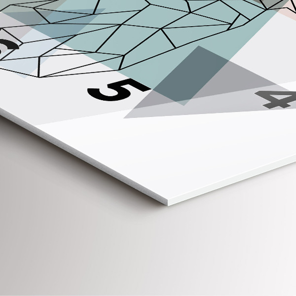 Reloj cuadrado Reno estilo escandinavo