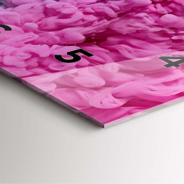 Reloj cuadrado Arte moderno - manchas