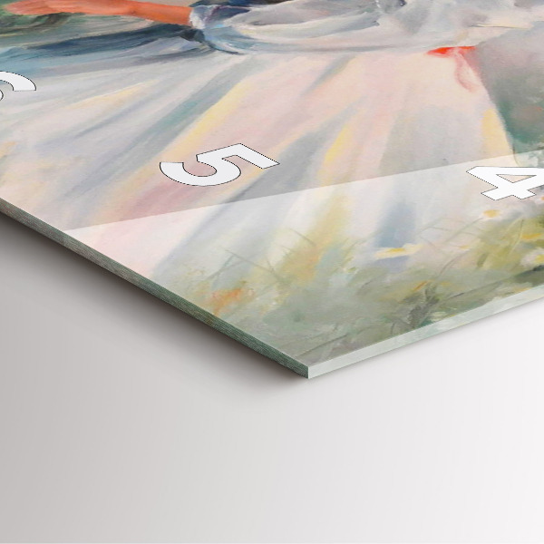 Reloj cuadrado Hermosa mujer con un caballo