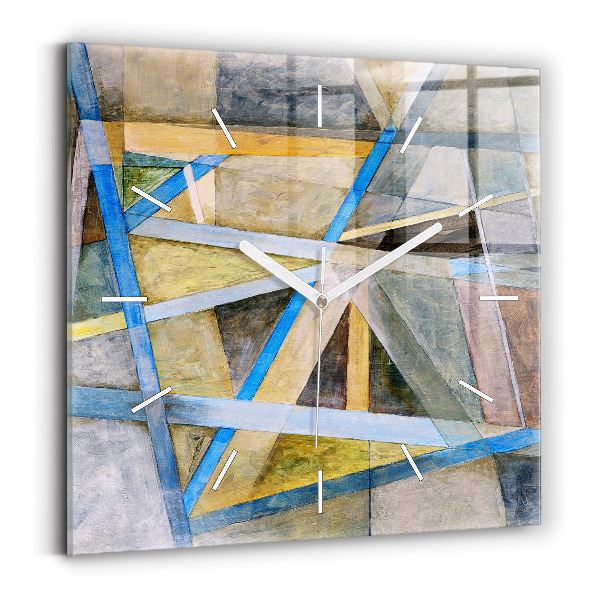 Reloj cuadrado Pintura impresionista