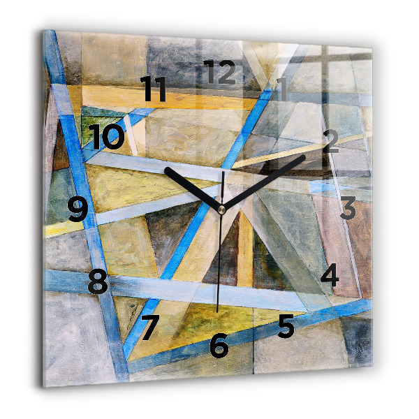 Reloj cuadrado Pintura impresionista