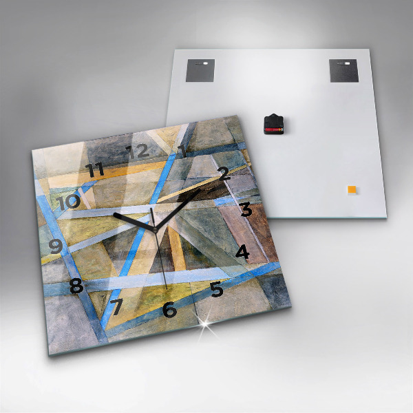 Reloj cuadrado Pintura impresionista