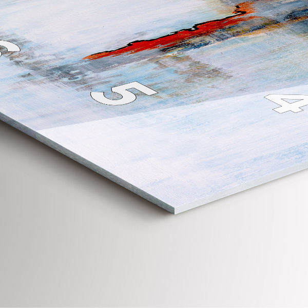 Reloj de pared cuadrado Abstracción