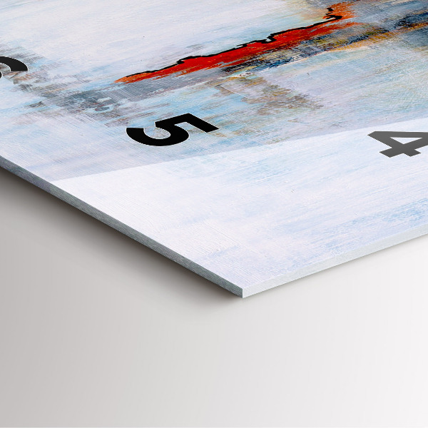 Reloj de pared cuadrado Abstracción