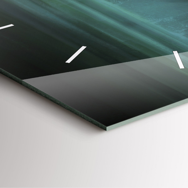 Reloj cuadrado Hombre y monstruo en pantano