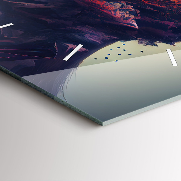 Reloj cuadrado Mujer abstracta emocional