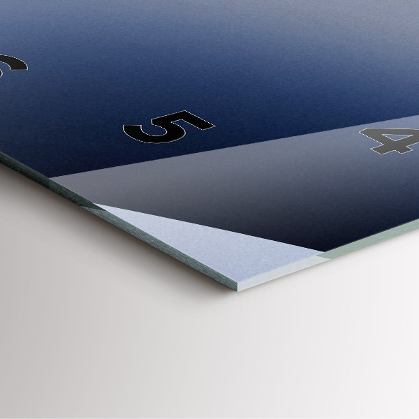 Reloj cuadrado Sol abstracto