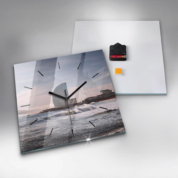 Reloj cuadrado Surfista en Barcelona