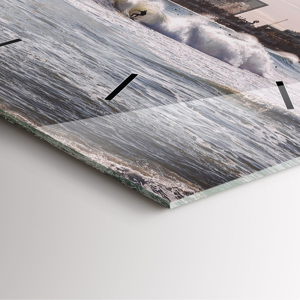 Reloj cuadrado Surfista en Barcelona