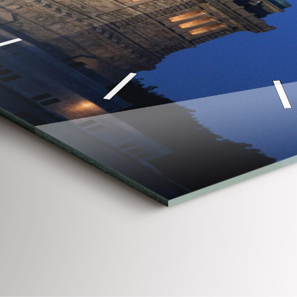 Reloj de pared cuadrado Estatua de la Libertad en Nueva York