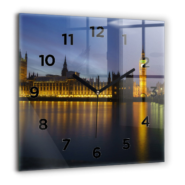 Reloj cuadrado Palacio Winchester de Londres