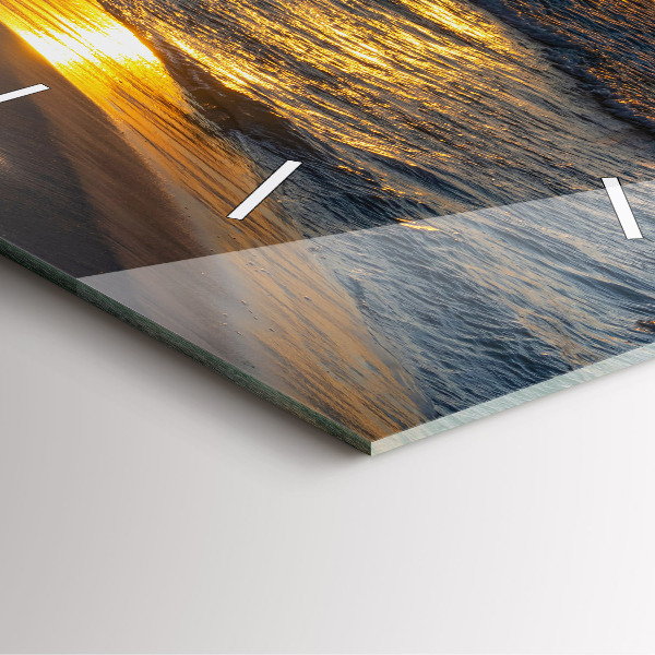 Reloj cuadrado Władysławowo Mar Báltico