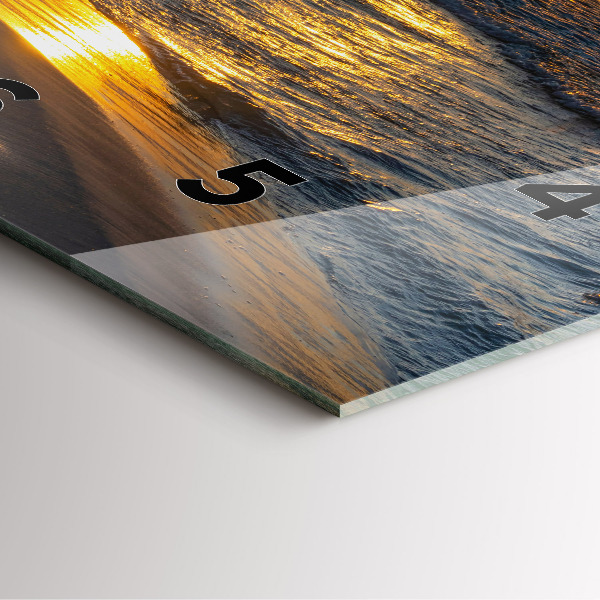 Reloj cuadrado Władysławowo Mar Báltico