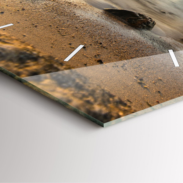 Reloj cuadrado Amanecer Mar Báltico