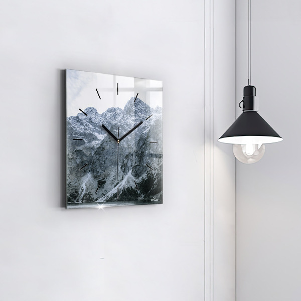 Reloj cuadrado Morskie Oko en los montes Tatra