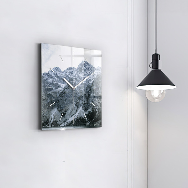 Reloj cuadrado Morskie Oko en los montes Tatra