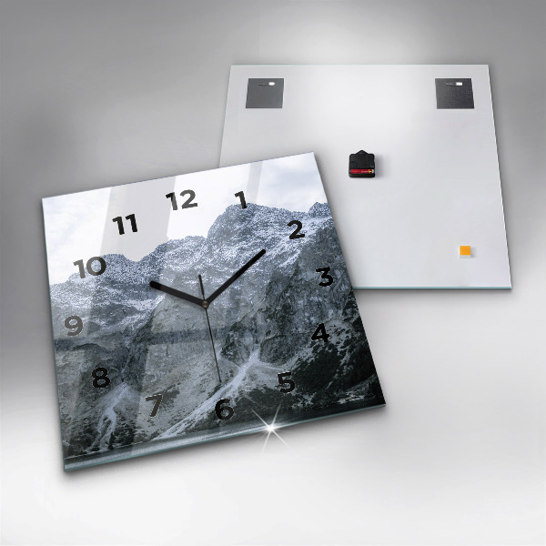 Reloj cuadrado Morskie Oko en los montes Tatra